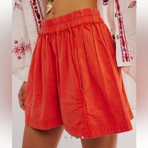 FP Get Free Poplin Pull on shorts